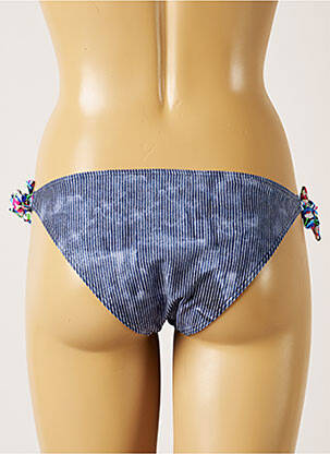 Bas de maillot de bain micro fibres bikini bleu BANANA MOON femme