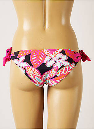Bas de maillot de bain imprimé fleurs bikini rose BANANA MOON femme