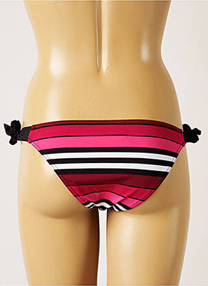 Bas de maillot de bain micro fibres bikini rose BANANA MOON femme