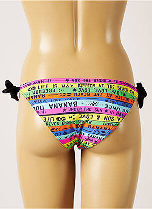 Bas de maillot de bain micro fibres bikini bleu BANANA MOON femme