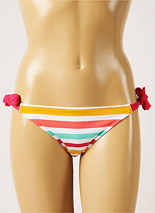 Bas de maillot de bain micro fibres bikini rose BANANA MOON femme