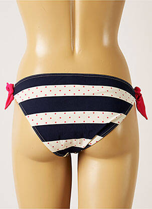 Bas de maillot de bain micro fibres bikini bleu BANANA MOON femme