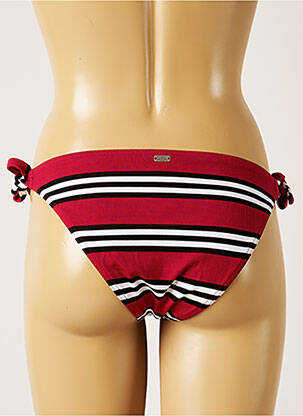 Bas de maillot de bain tissage texturé bikini rose BANANA MOON femme