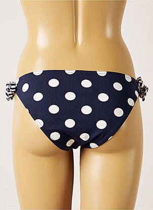 Bas de maillot de bain micro fibres bikini bleu BANANA MOON femme