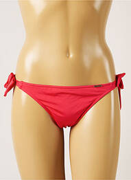 Bas de maillot de bain micro fibres bikini rose BANANA MOON femme