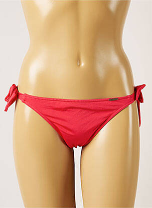 Bas de maillot de bain micro fibres bikini rose BANANA MOON femme