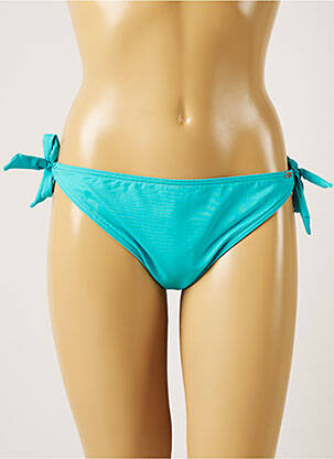 Bas de maillot de bain micro fibres bikini bleu BANANA MOON femme