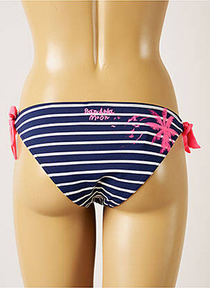 Bas de maillot de bain micro fibres bikini bleu BANANA MOON femme