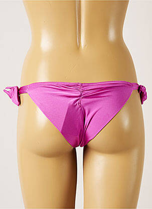 Bas de maillot de bain micro fibres bikini violet BANANA MOON femme