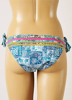 Bas de maillot de bain imprimé fantaisie bikini bleu BANANA MOON femme