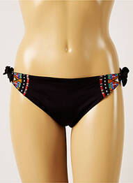 Bas de maillot de bain micro fibres bikini noir BANANA MOON femme