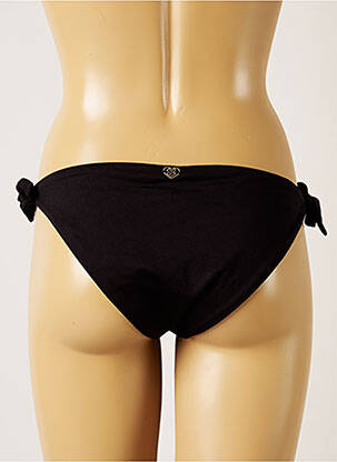 Bas de maillot de bain micro fibres bikini noir BANANA MOON femme