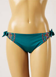 Bas de maillot de bain micro fibres bikini vert BANANA MOON femme