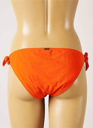 Bas de maillot de bain micro fibres bikini orange BANANA MOON femme