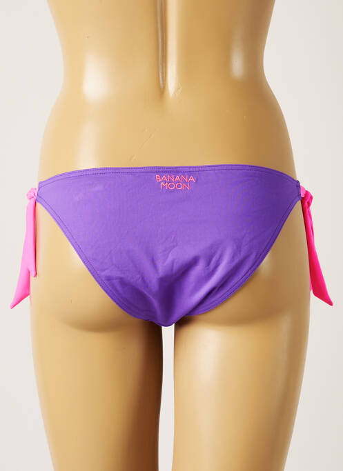 Bas de maillot de bain violet BANANA MOON pour femme