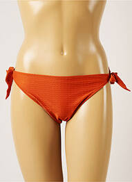 Bas de maillot de bain micro fibres bikini marron BANANA MOON femme