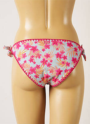 Bas de maillot de bain imprimé fleurs bikini rose BANANA MOON femme