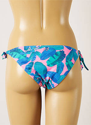 Bas de maillot de bain imprimé fantaisie bikini bleu BANANA MOON femme