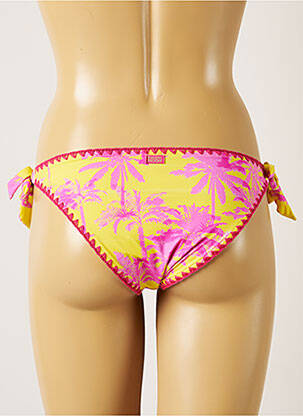 Bas de maillot de bain fermeture liens à nouer bikini rose BANANA MOON femme