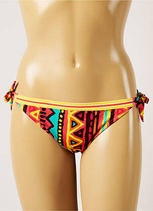 Bas de maillot de bain fermeture liens à nouer bikini rose BANANA MOON femme