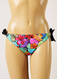 Bas de maillot de bain imprimé fantaisie bikini bleu BANANA BEAUTY femme