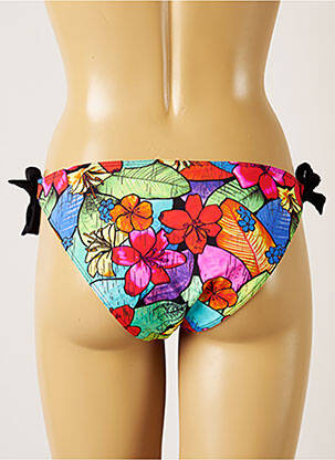 Bas de maillot de bain imprimé fantaisie bikini bleu BANANA BEAUTY femme