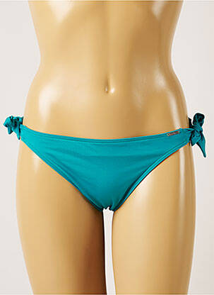 Bas de maillot de bain fermeture liens à nouer bikini vert BANANA MOON femme