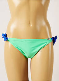 Bas de maillot de bain fermeture liens à nouer bikini vert BANANA MOON femme