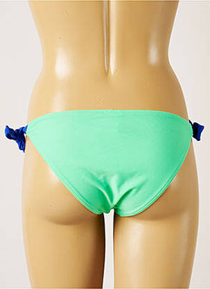 Bas de maillot de bain fermeture liens à nouer bikini vert BANANA MOON femme