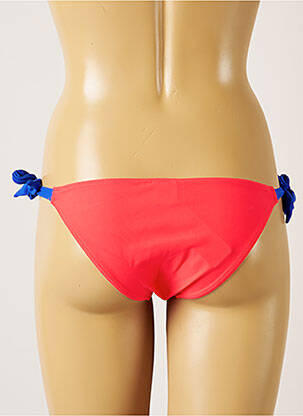 Bas de maillot de bain fermeture liens à nouer bikini rose BANANA MOON femme