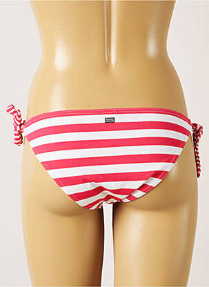 Bas de maillot de bain fermeture liens à nouer bikini rose BANANA MOON femme