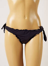 Bas de maillot de bain fermeture liens à nouer bikini gris BANANA MOON femme
