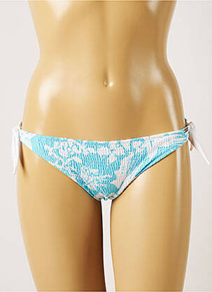 Bas de maillot de bain imprimé fantaisie bikini bleu BANANA MOON femme