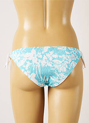 Bas de maillot de bain imprimé fantaisie bikini bleu BANANA MOON femme