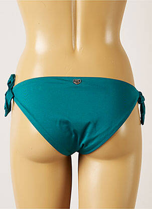 Bas de maillot de bain fermeture liens à nouer bikini vert BANANA MOON femme