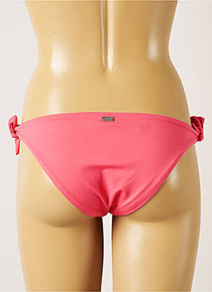 Bas de maillot de bain fermeture liens à nouer bikini rose BANANA MOON femme