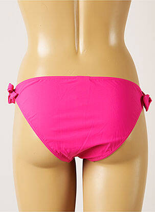 Bas de maillot de bain fermeture liens à nouer bikini rose BANANA MOON femme