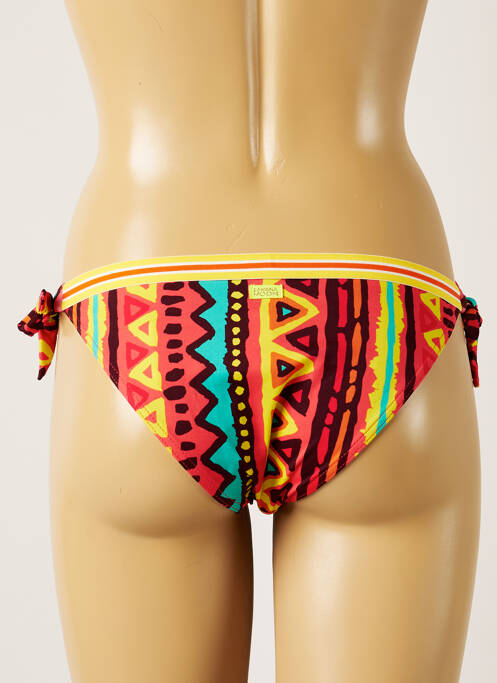 Bas de maillot de bain fermeture liens à nouer bikini rose BANANA MOON femme
