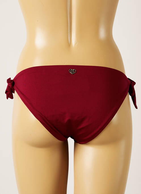 Bas de maillot de bain rouge BANANA MOON pour femme