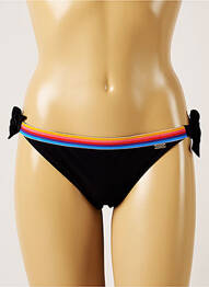 Bas de maillot de bain fermeture liens à nouer bikini noir BANANA MOON femme