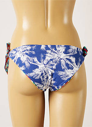 Bas de maillot de bain réversible bikini bleu BANANA MOON femme