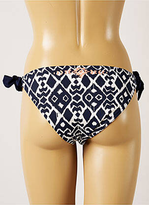 Bas de maillot de bain imprimé fantaisie bikini bleu BANANA MOON femme