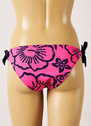 Bas de maillot de bain imprimé tie and dye bikini rose BANANA MOON femme