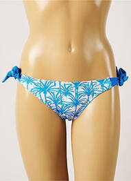 Bas de maillot de bain imprimé tie and dye bikini bleu BANANA MOON femme