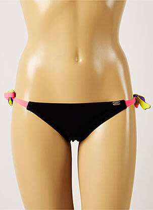 Bas de maillot de bain fermeture liens à nouer bikini noir BANANA MOON femme