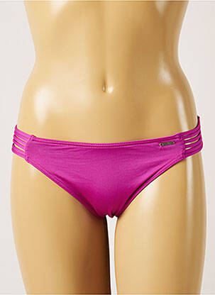Bas de maillot de bain stretch culotte violet BANANA MOON femme