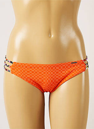 Bas de maillot de bain stretch culotte orange BANANA MOON femme