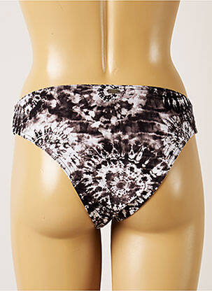 Bas de maillot de bain imprimé fantaisie culotte gris BANANA MOON femme