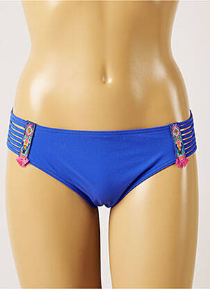 Bas de maillot de bain stretch culotte bleu BANANA MOON femme