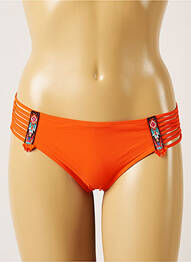Bas de maillot de bain stretch culotte orange BANANA MOON femme